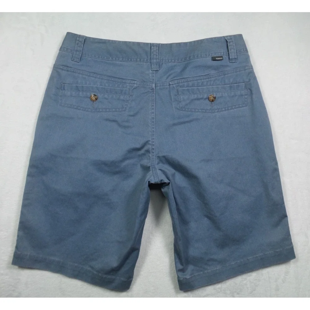 Toad and Co Shorts Mens Size 32 Blue Mission Ridge Organic‎ Cotton Stretch NWT